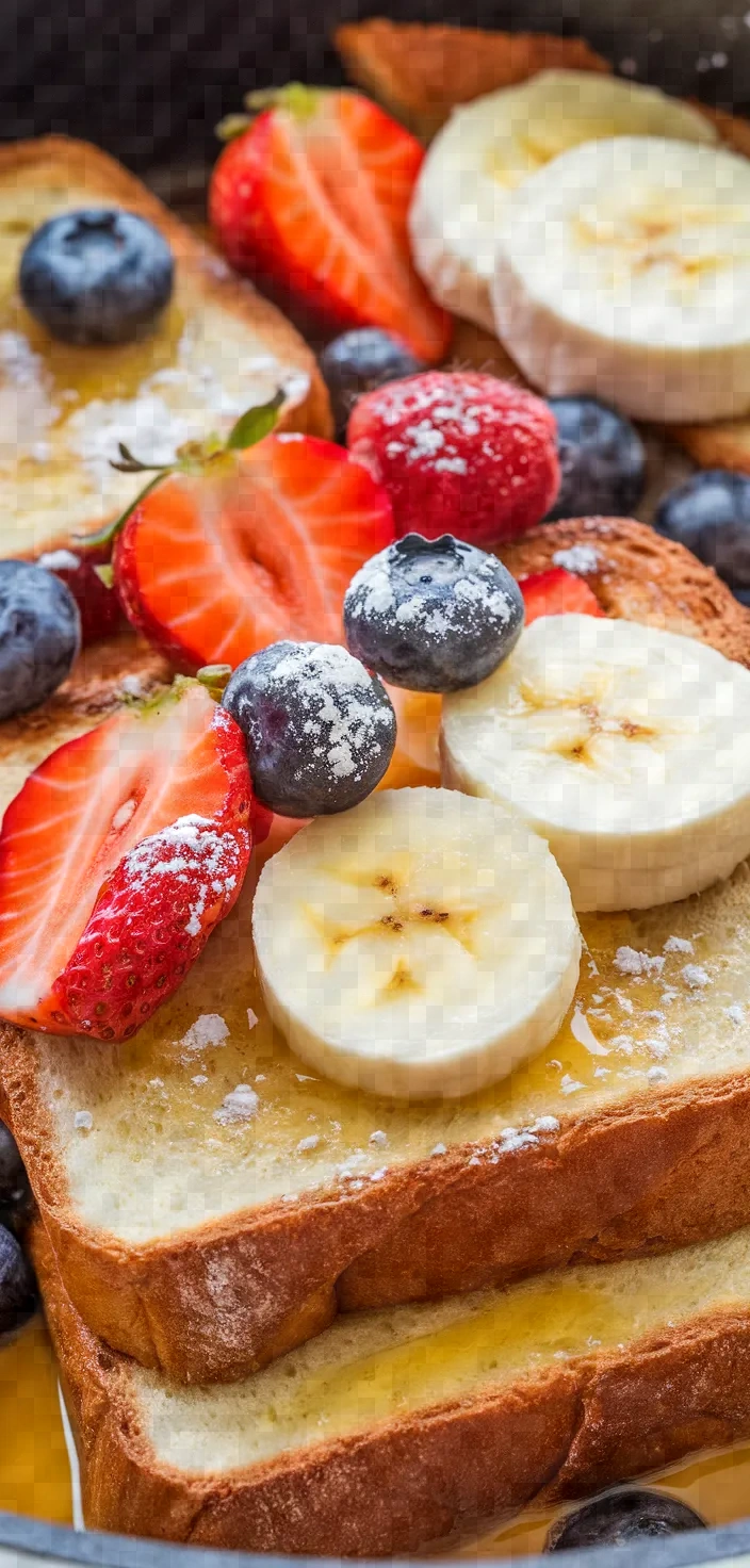 Ingredients photo for Banana Berry French Toast Recipe