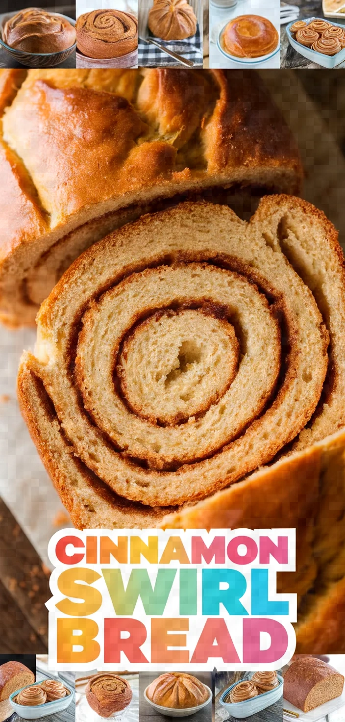A photo of Cinnamon Swirl Bread Recipe