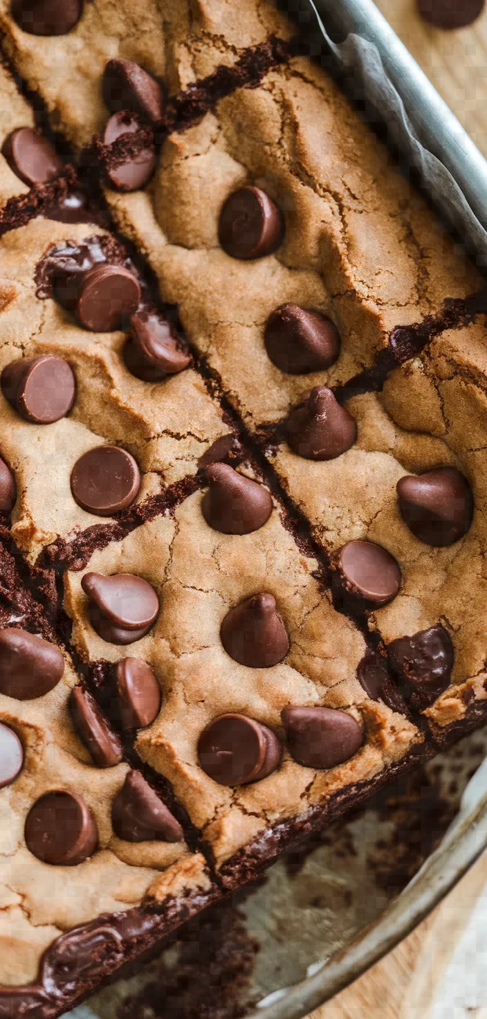 Chocolate Chip Cookie Brownies Recipe