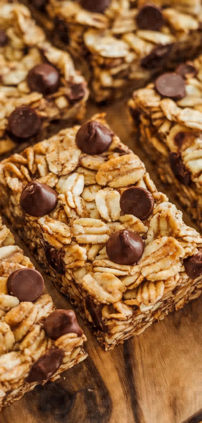 Photo of Chocolate Chip Granola Bars Recipe