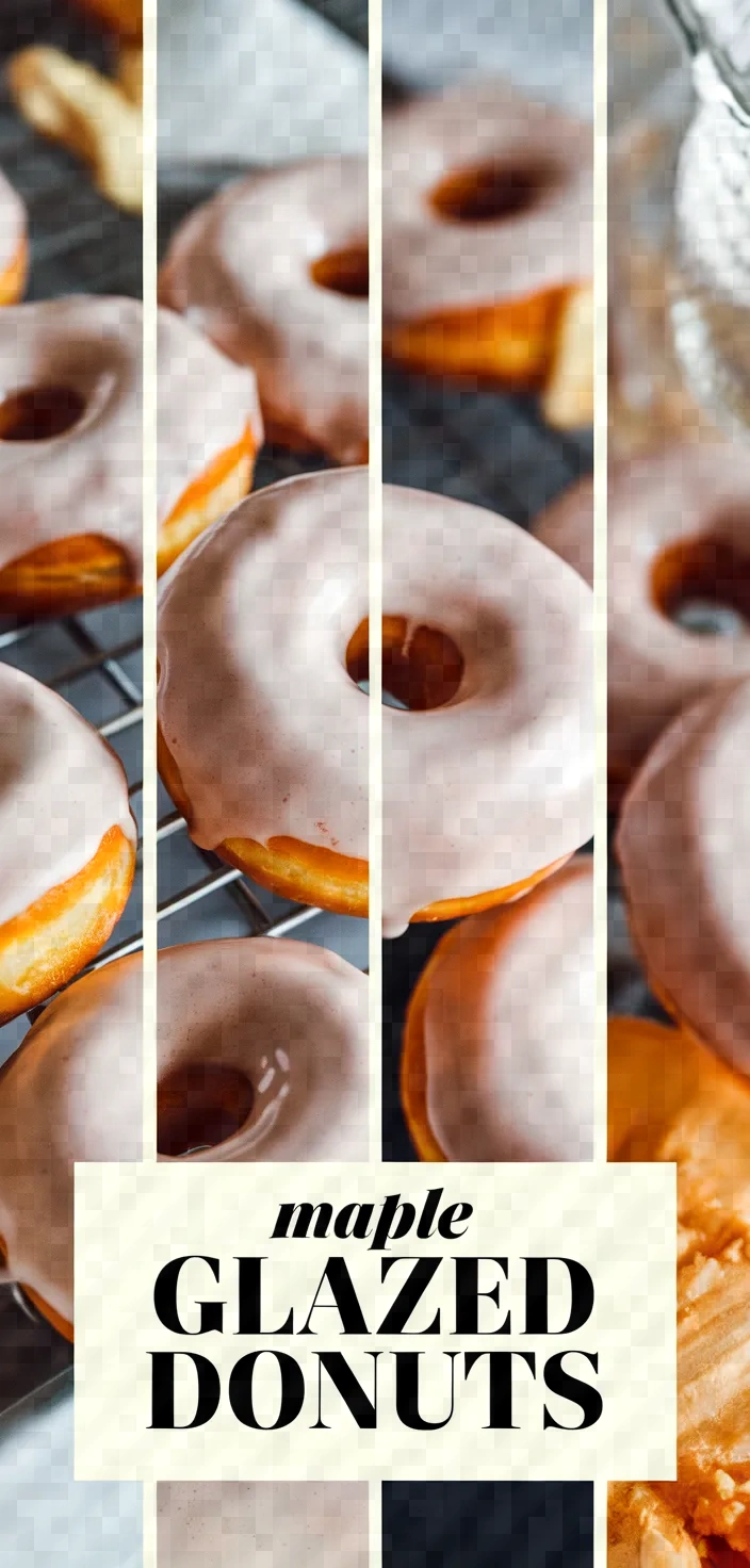 A photo of Maple Glazed Donuts Recipe