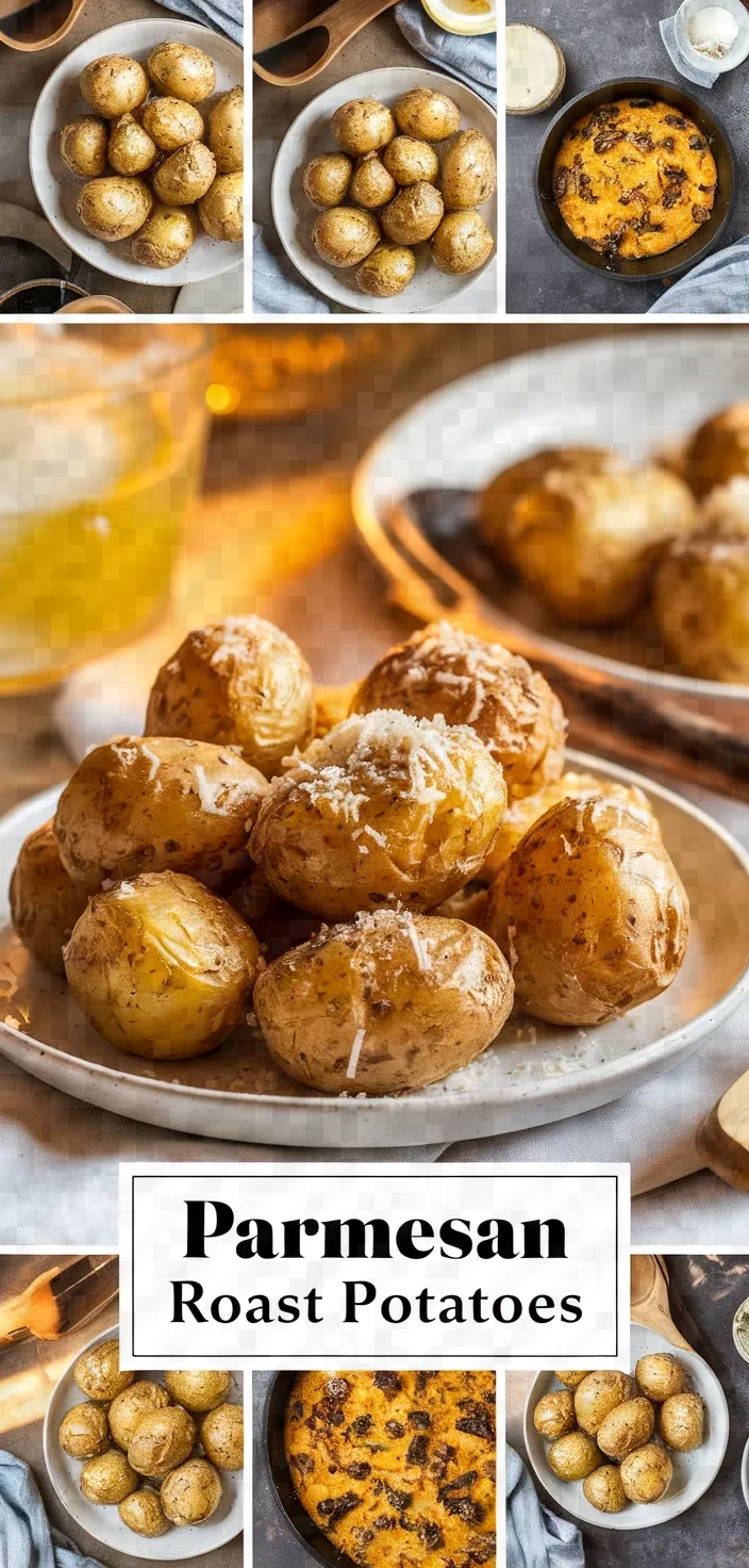 A photo of Parmesan Roast Potatoes Recipe