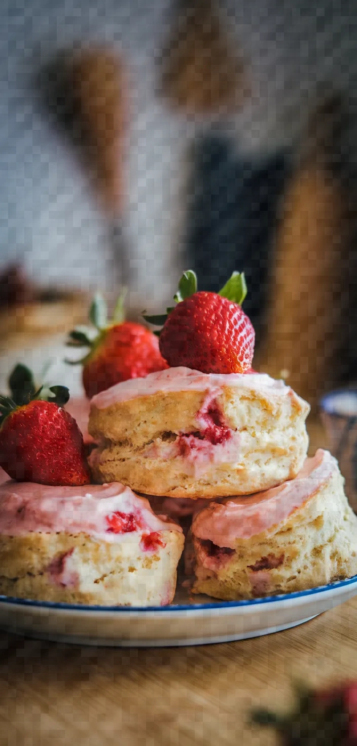 Strawberry Cream Scones Recipe