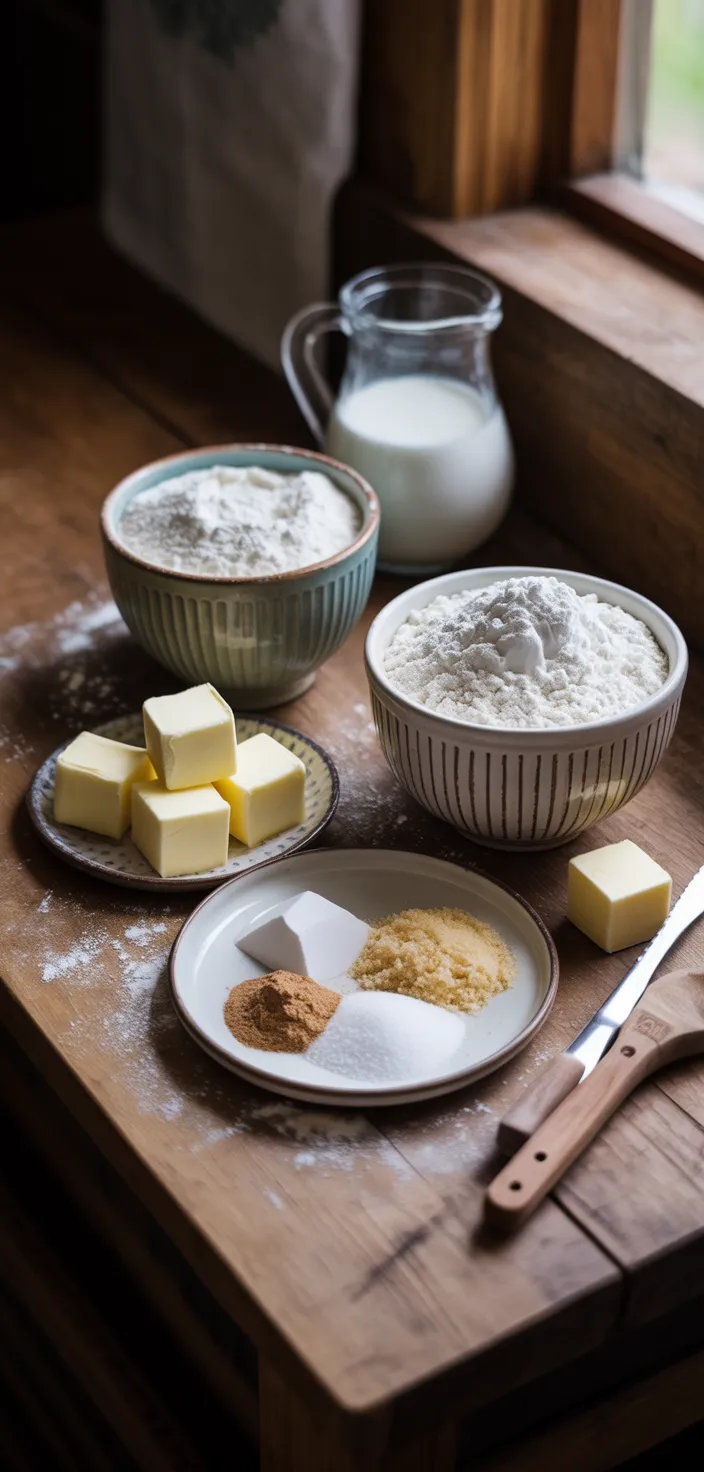 Ingredients photo for Best Ever Homemade Biscuits Recipe