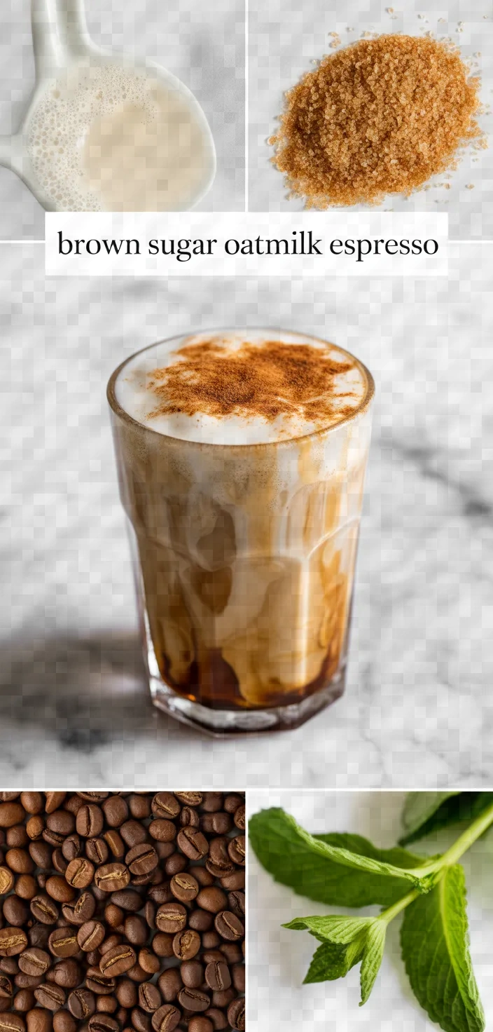 A photo of Brown Sugar Oatmilk Shaken Espresso Recipe