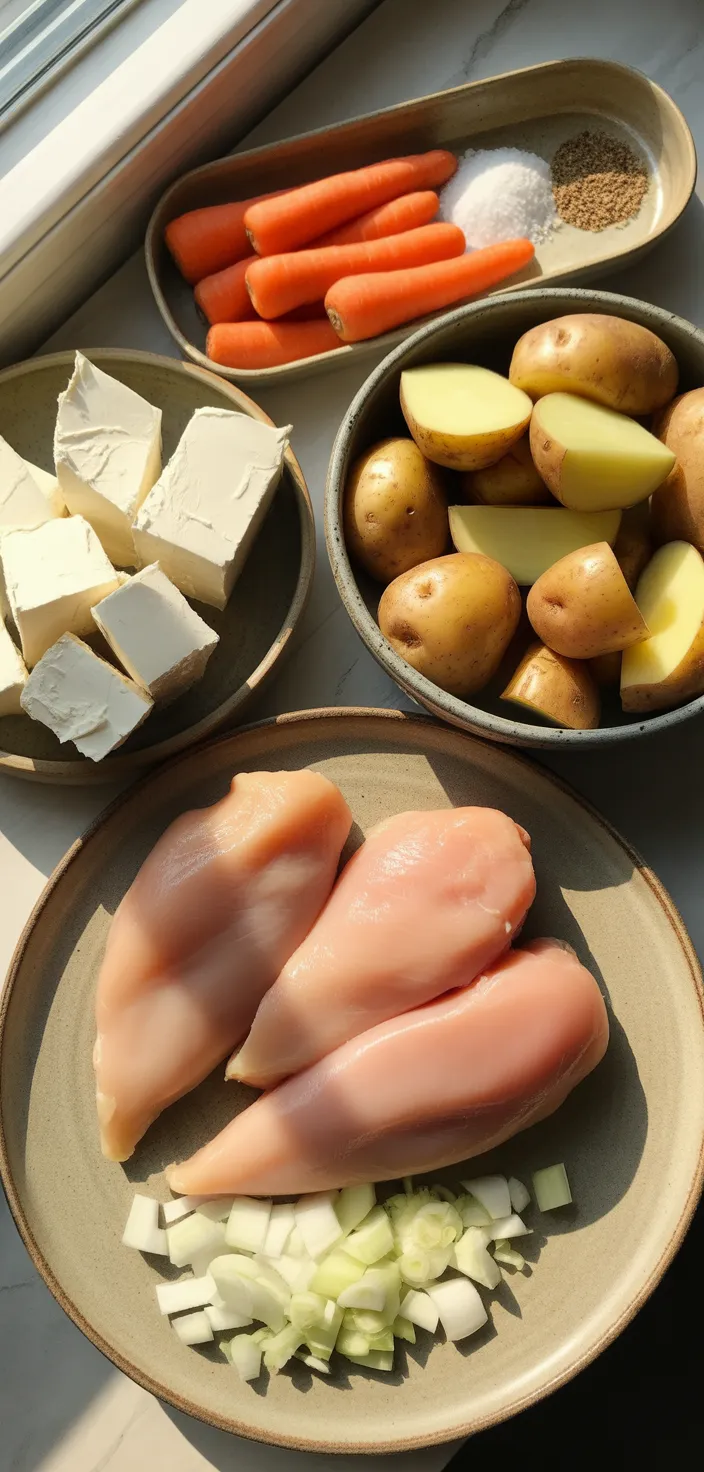 Ingredients photo for Crock Pot Creamy Ranch Chicken Recipe