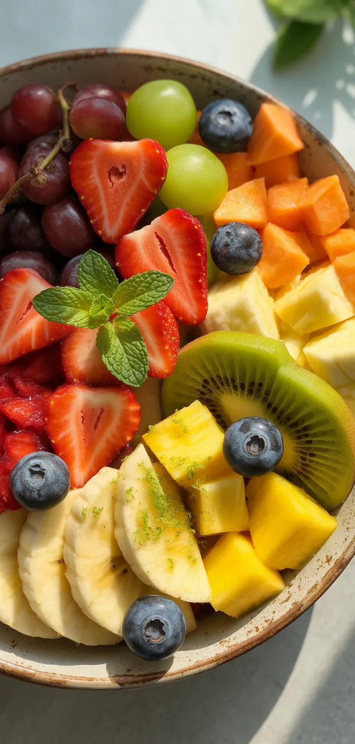 Ingredients photo for Best Fruit Salad With Honey Recipe