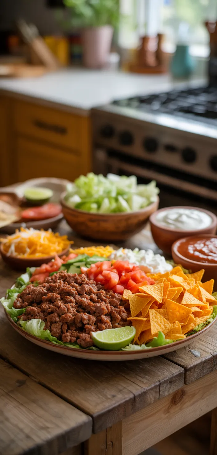 Ingredients photo for Doritos Taco Salad Recipe