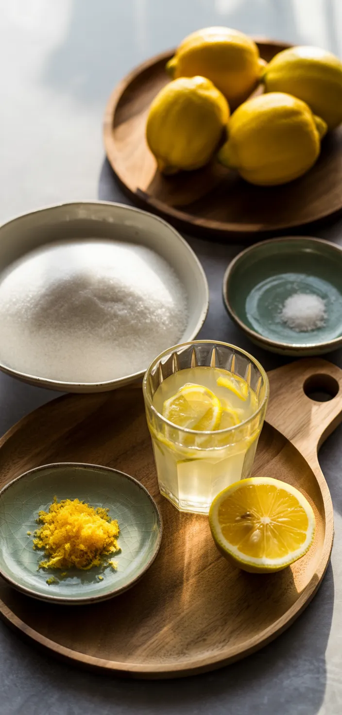 Ingredients photo for Sorbetto Di Limone Dressed Up In A Frozen Lemon Shell Recipe