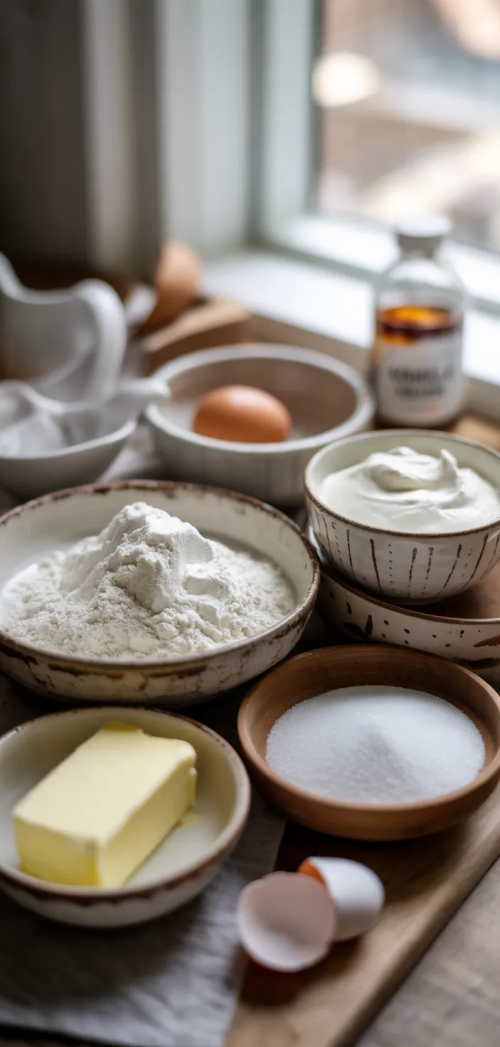 Ingredients photo for The Softest Sugar Cookies Of Your Life From The Food Charlatan. Recipe