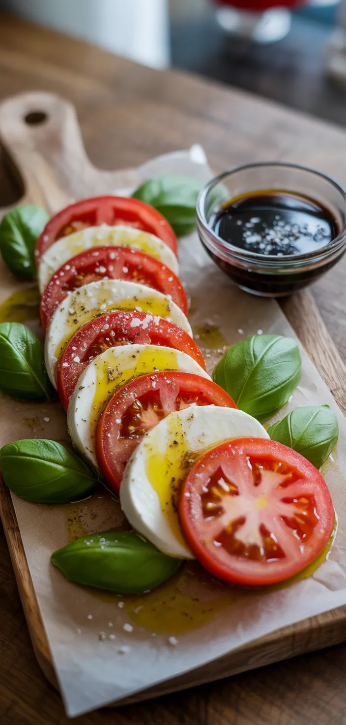 Ingredients photo for Caprese Salad Recipe (VIDEO)