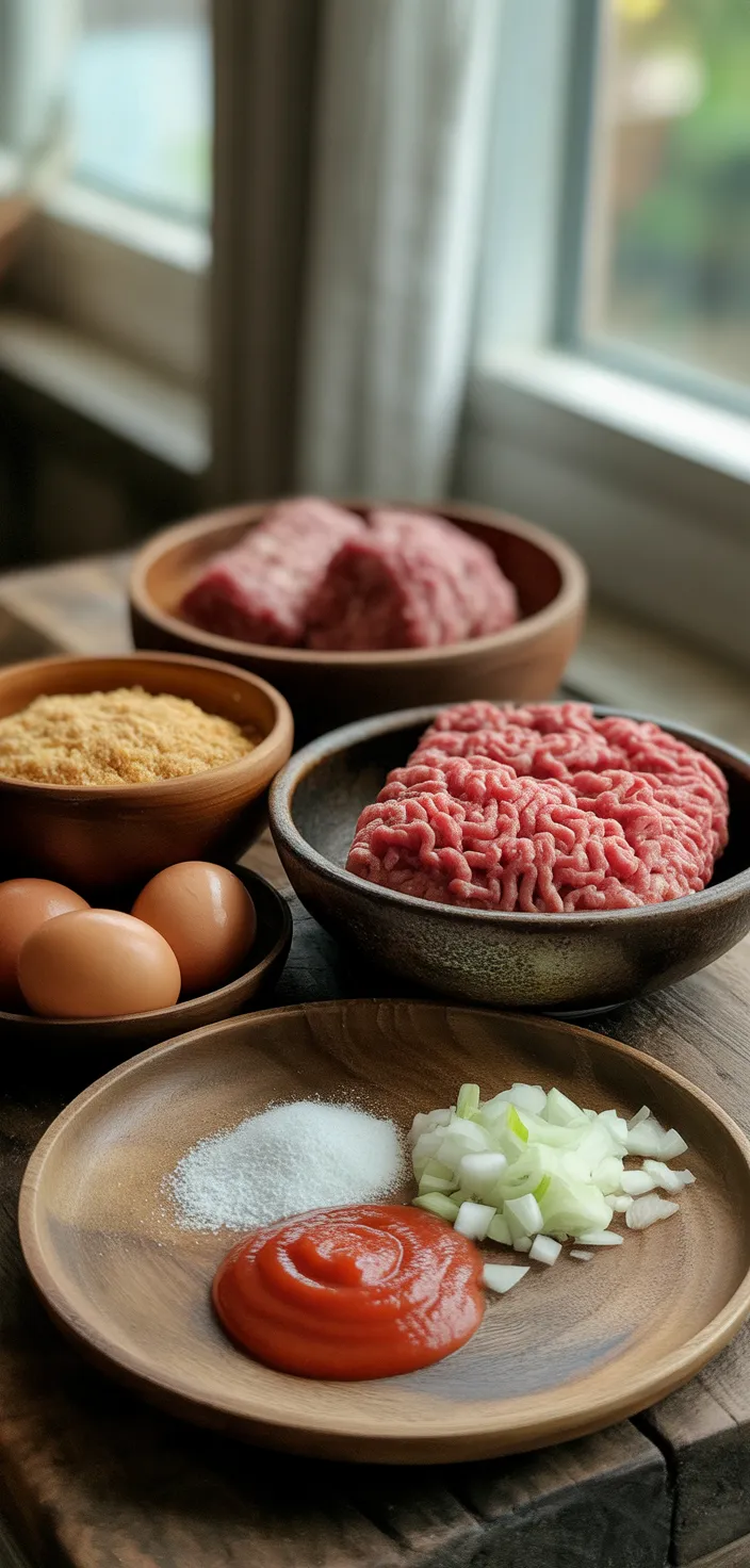 Ingredients photo for Classic Meatloaf Recipe