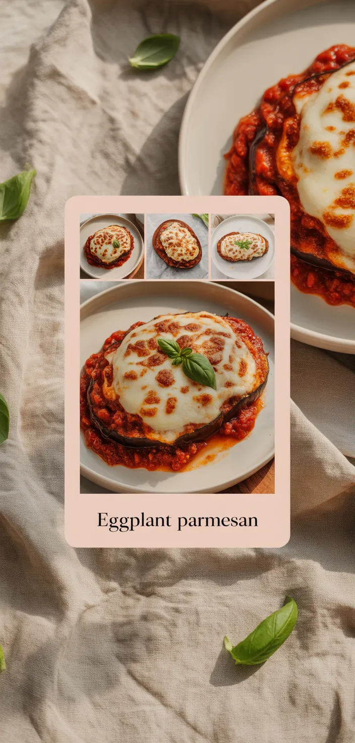 A photo of Eggplant Parmesan Recipe