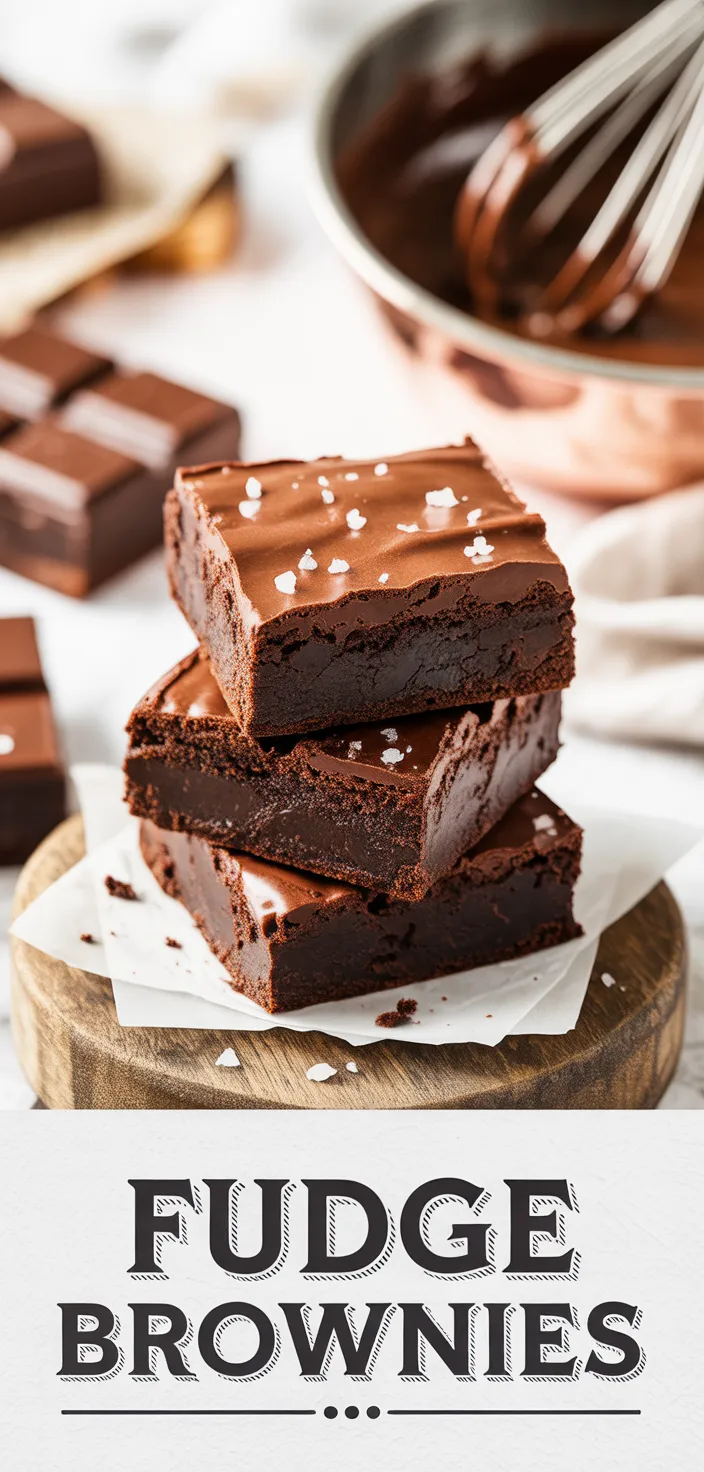 A photo of Fudge Brownies Recipe