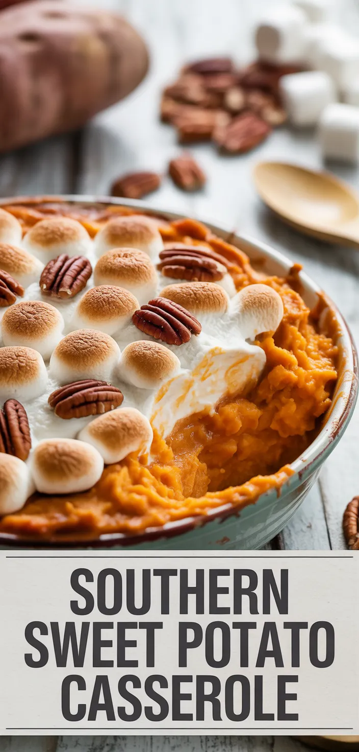 A photo of Southern Sweet Potato Casserole Recipe