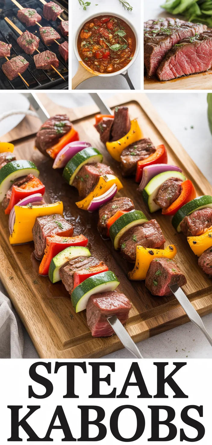A photo of Steak Kabobs Recipe