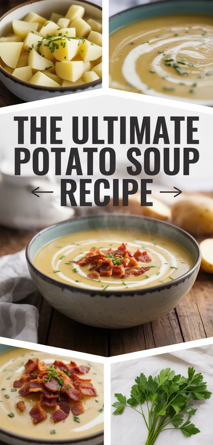 A photo of The Ultimate Potato Soup Recipe