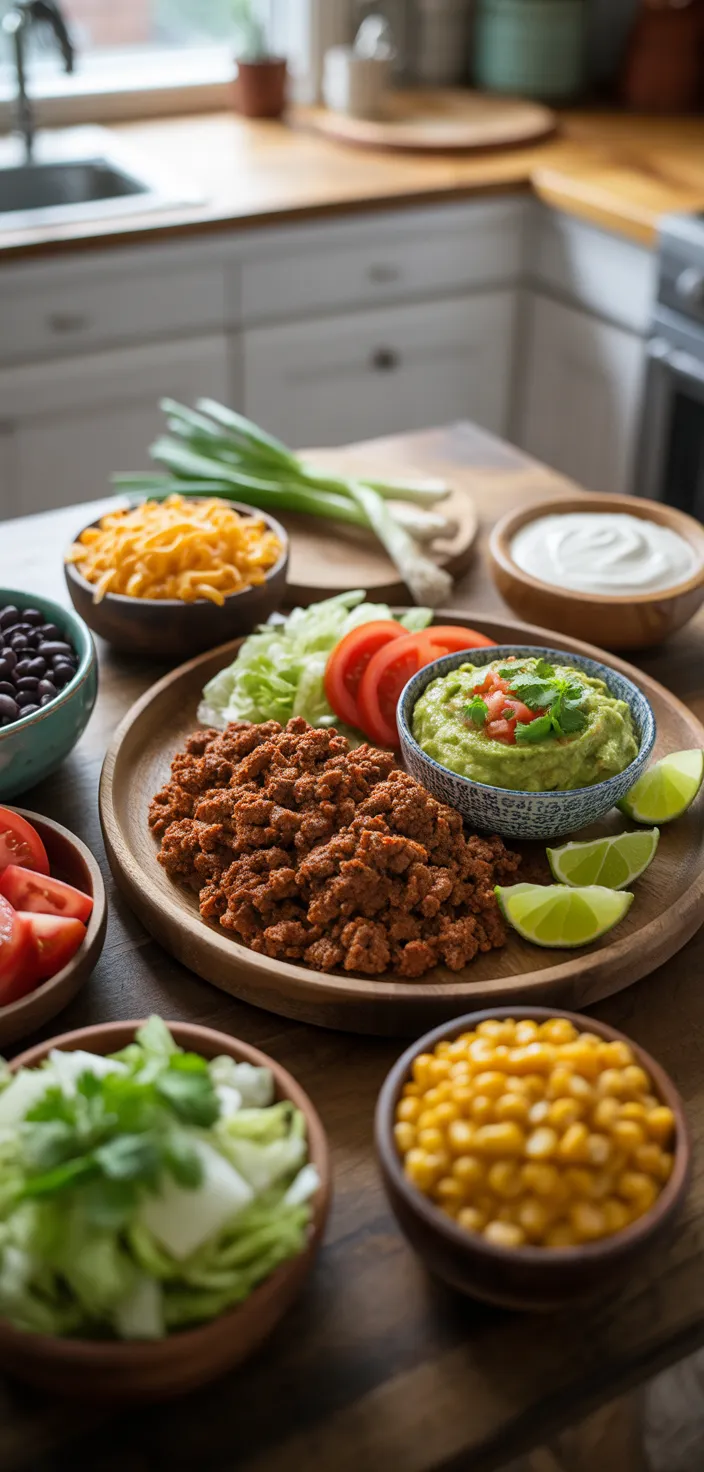 Ingredients photo for Easy Baked Tacos Recipe