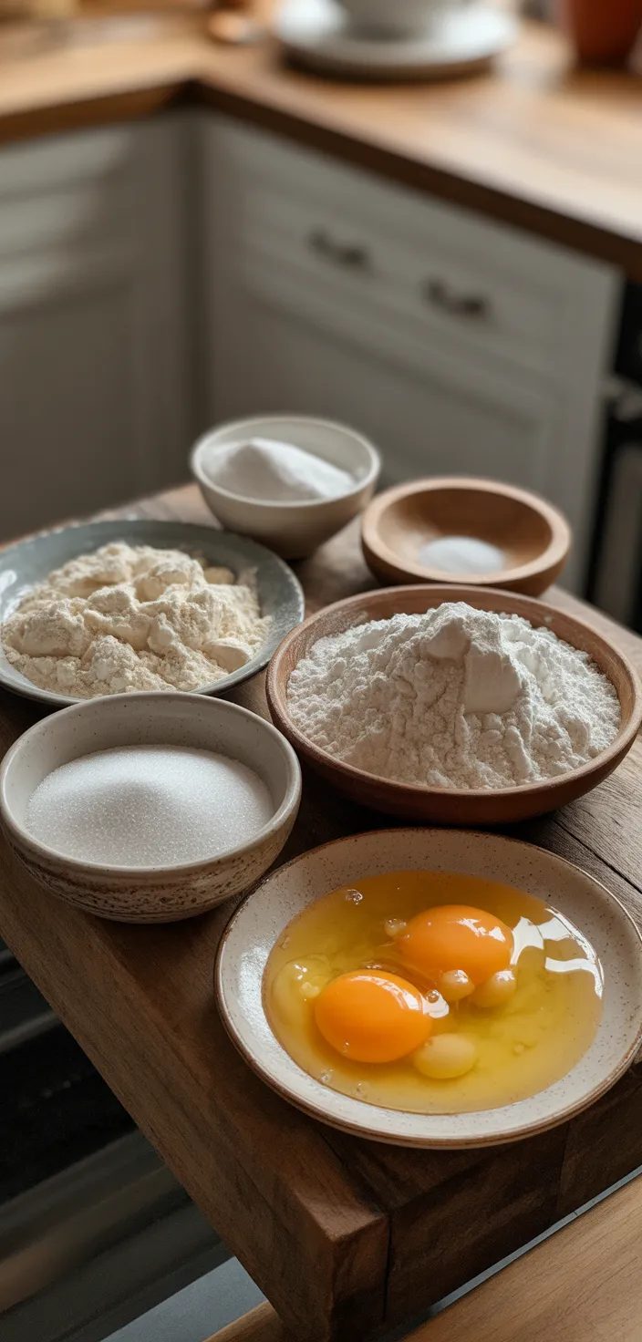 Ingredients photo for The Best Belgian Waffles Recipe