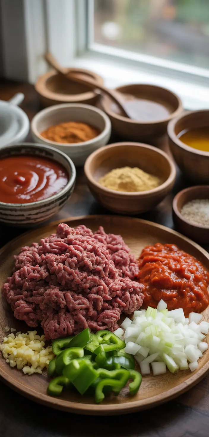 Ingredients photo for Ultimate Sloppy Joes Recipe