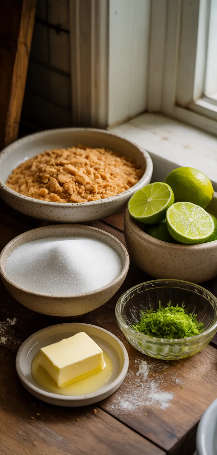 Ingredients photo for Classic Key Lime Pie Recipe