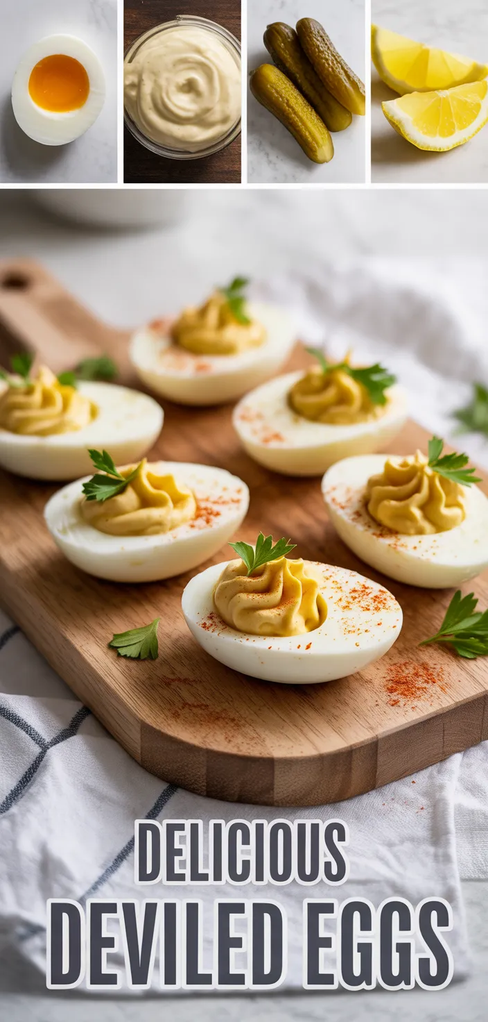A photo of Delicious Deviled Eggs Recipe