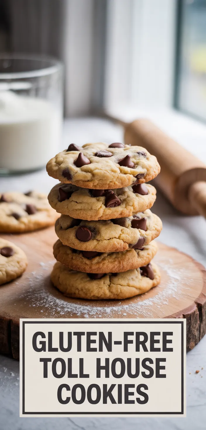 A photo of Easy Gluten Free Toll House Cookies Recipe