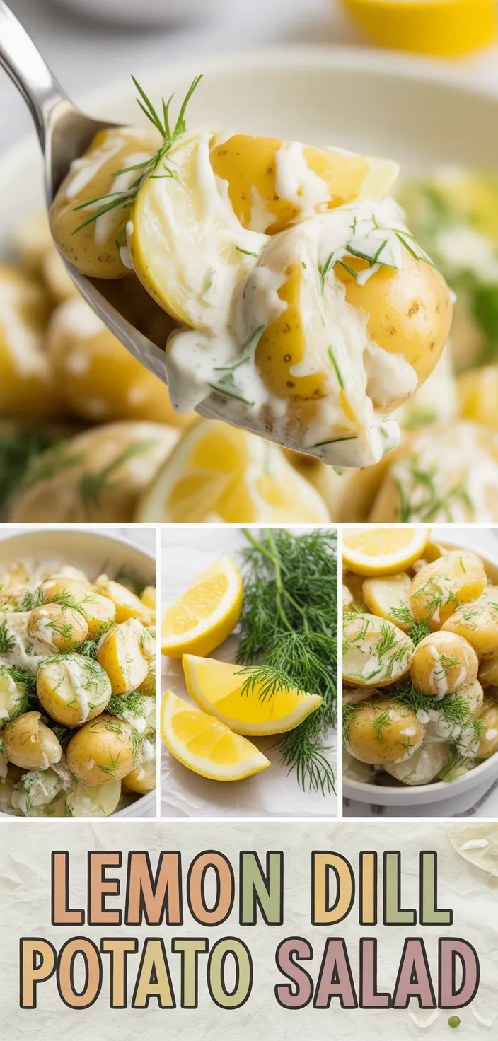 A photo of Lemon Dill Potato Salad Recipe