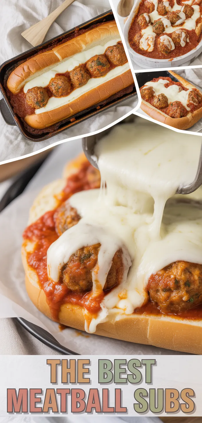 A photo of The BEST Meatball Subs Recipe