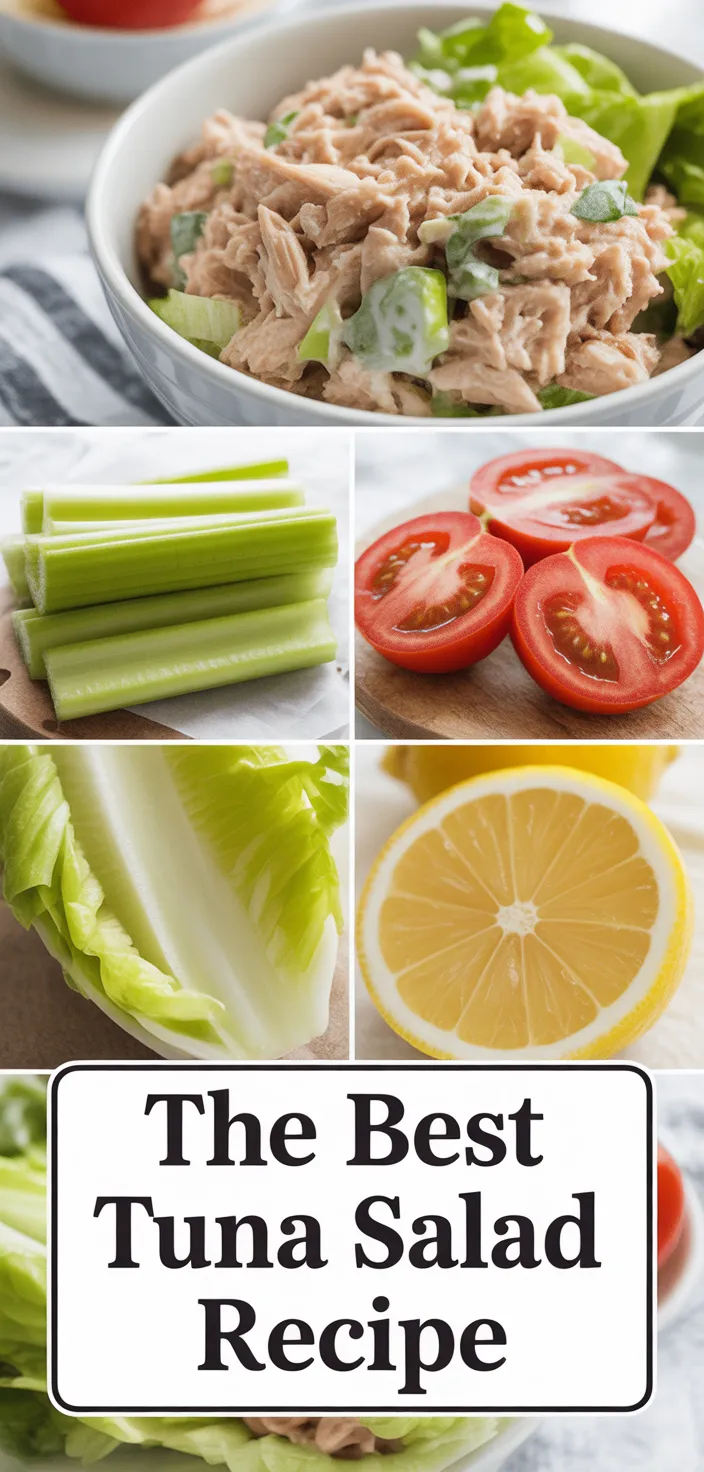 A photo of The Best Tuna Salad Recipe