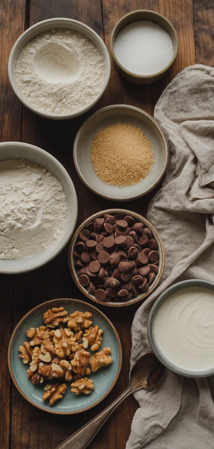 Ingredients photo for Easy Gluten Free Toll House Cookies Recipe