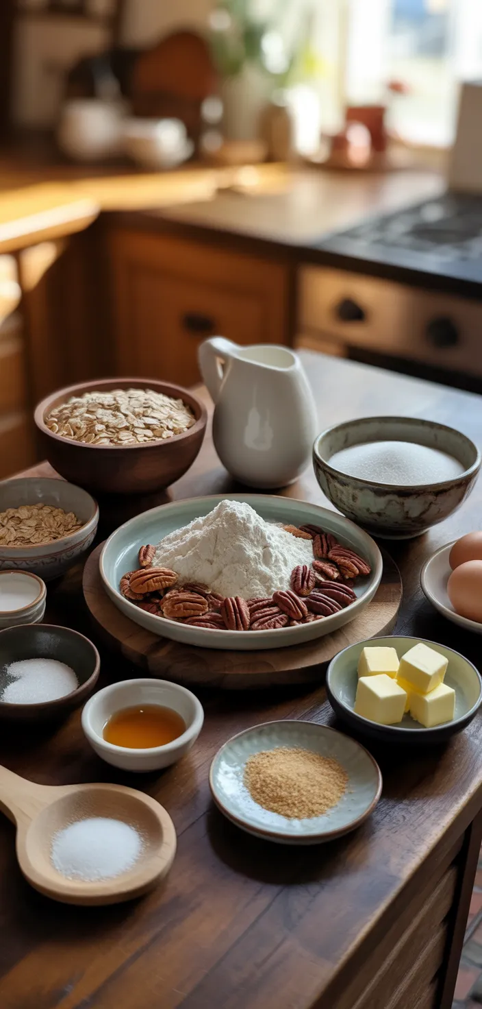 Ingredients photo for Maple Pecan Scones Recipe