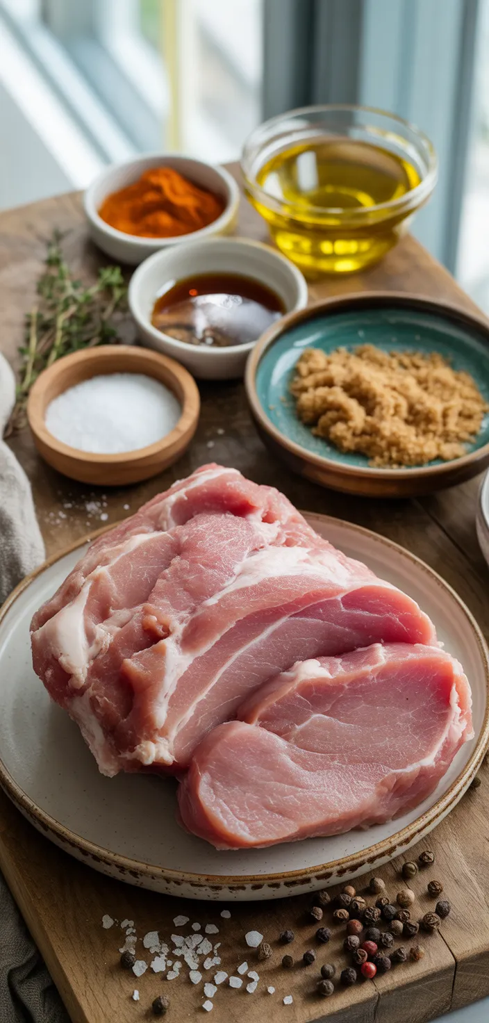Ingredients photo for Oven Baked Pork Tenderloin Recipe