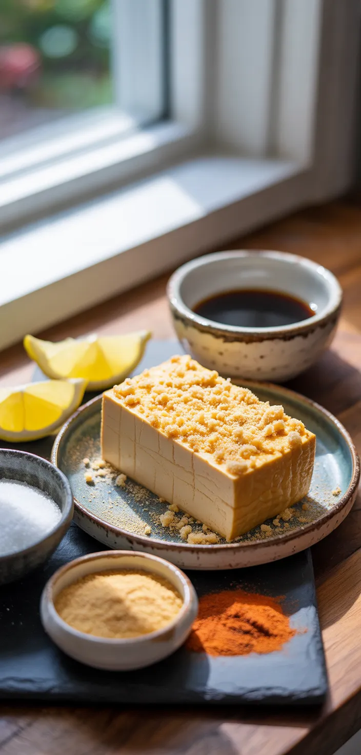 Ingredients photo for Baked Tofu Sticks  Recipe