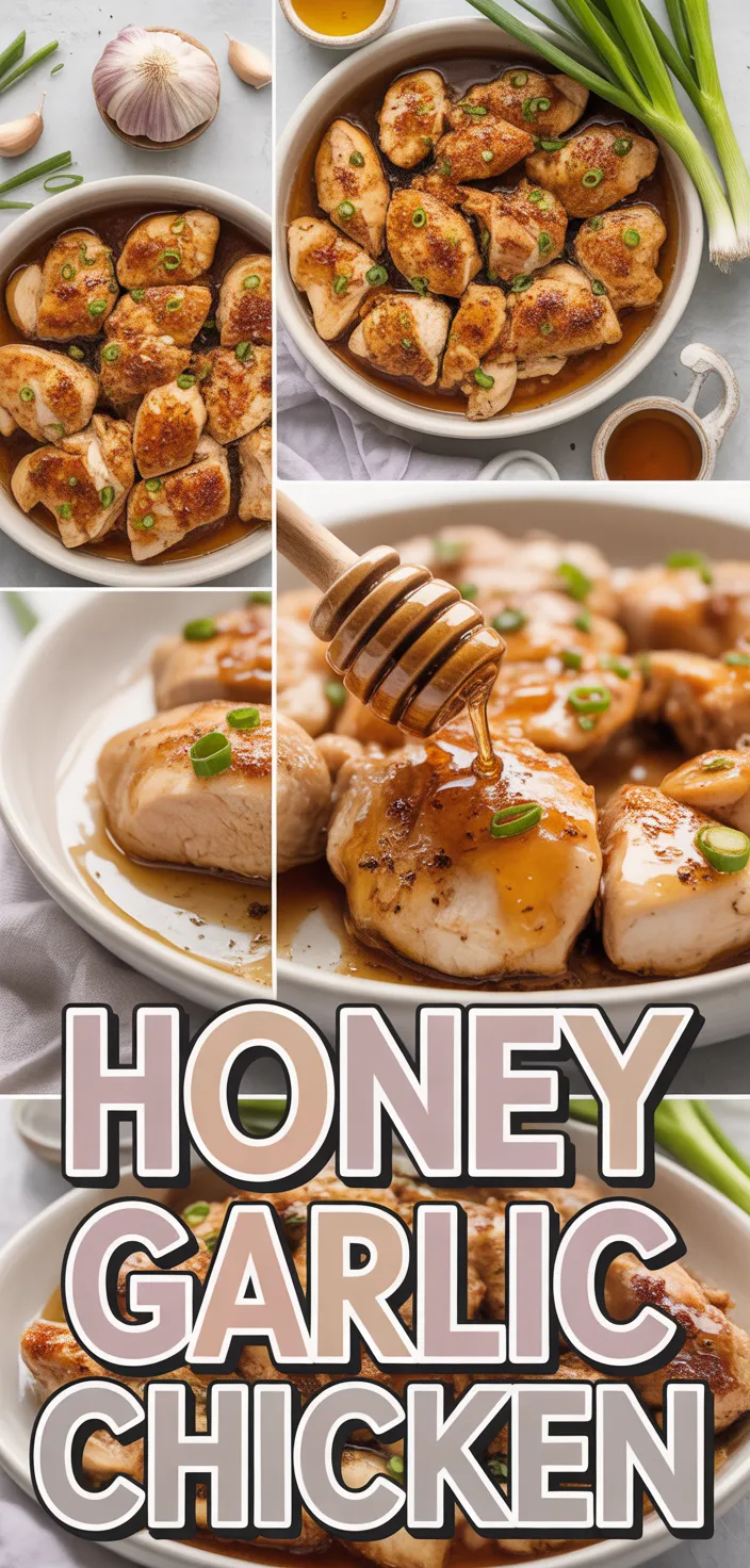 A photo of Honey Garlic Chicken Recipe
