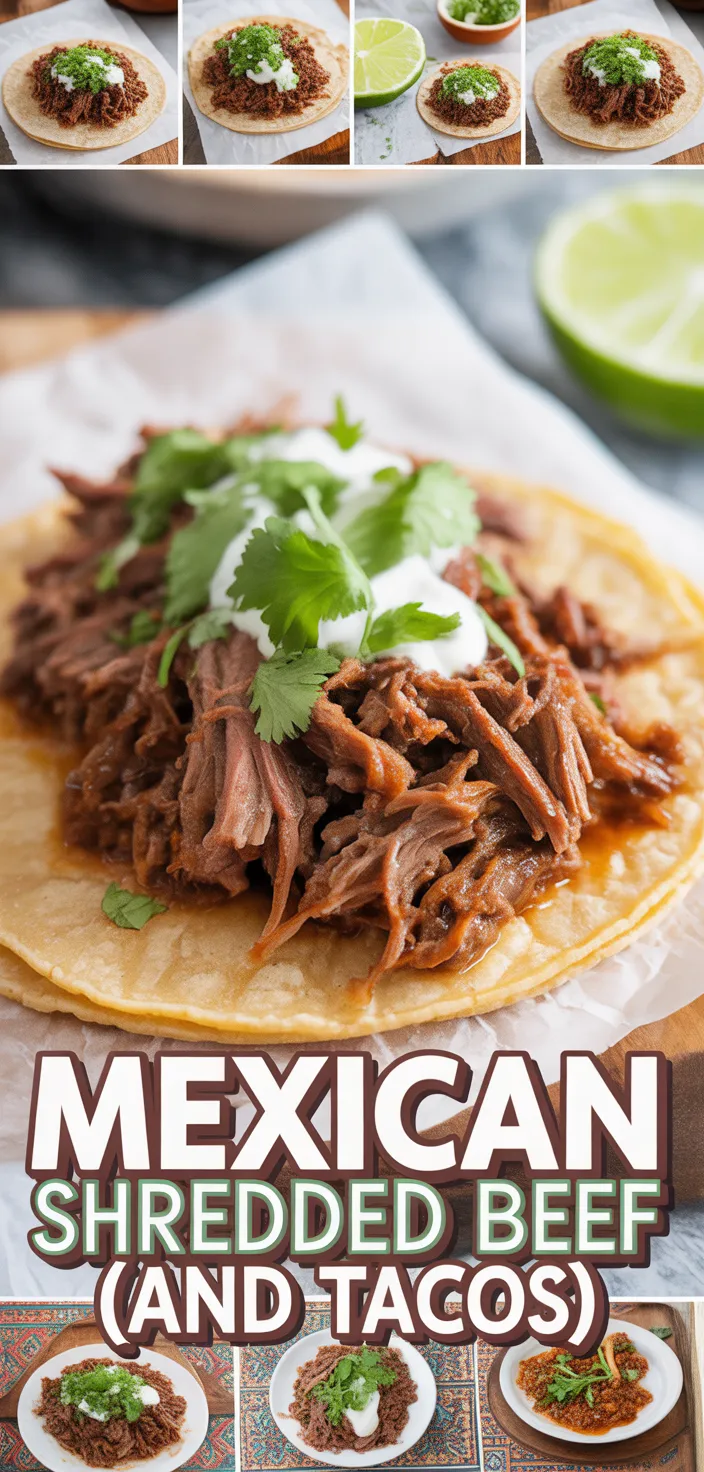 A photo of Mexican Shredded Beef (and Tacos) Recipe