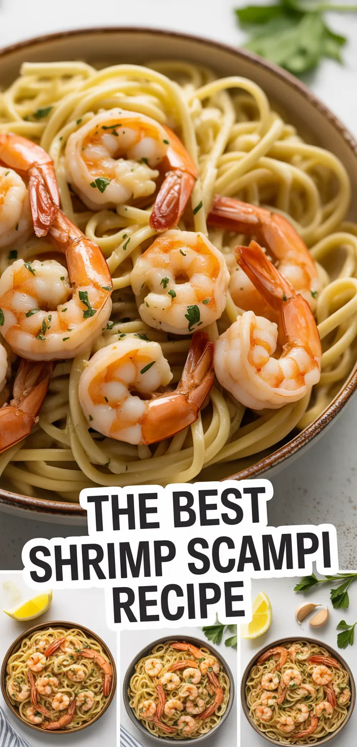 A photo of THE BEST Shrimp Scampi Recipe