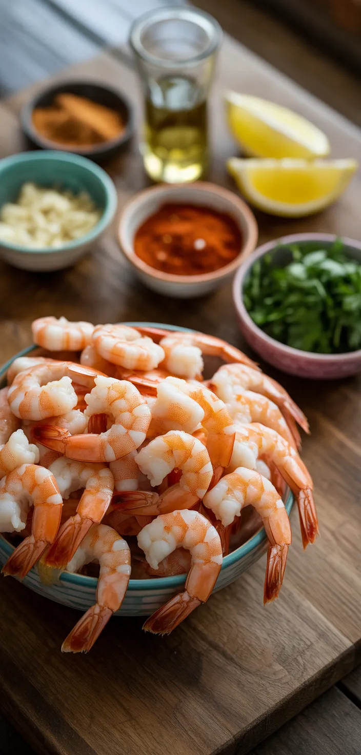 Ingredients photo for Grilled Shrimp Skewers Recipe