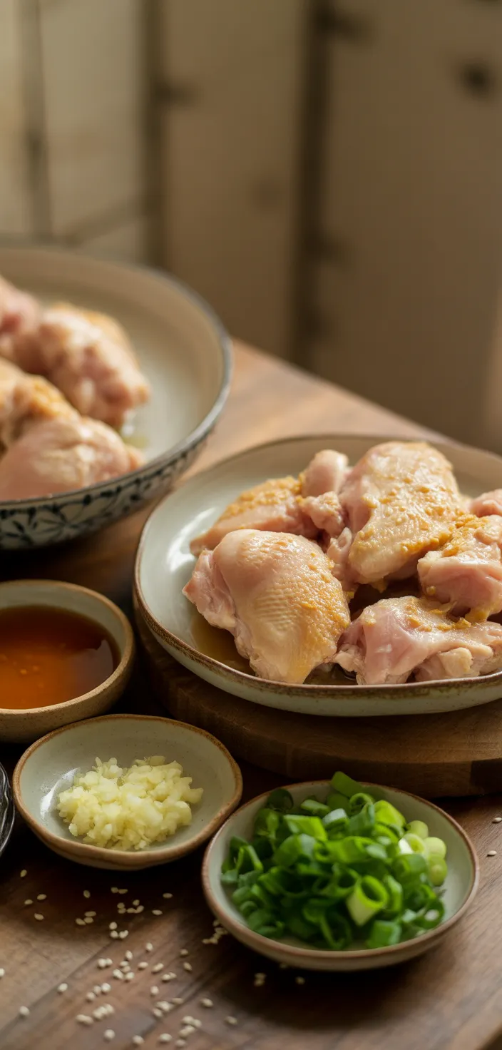 Ingredients photo for Honey Garlic Chicken Recipe