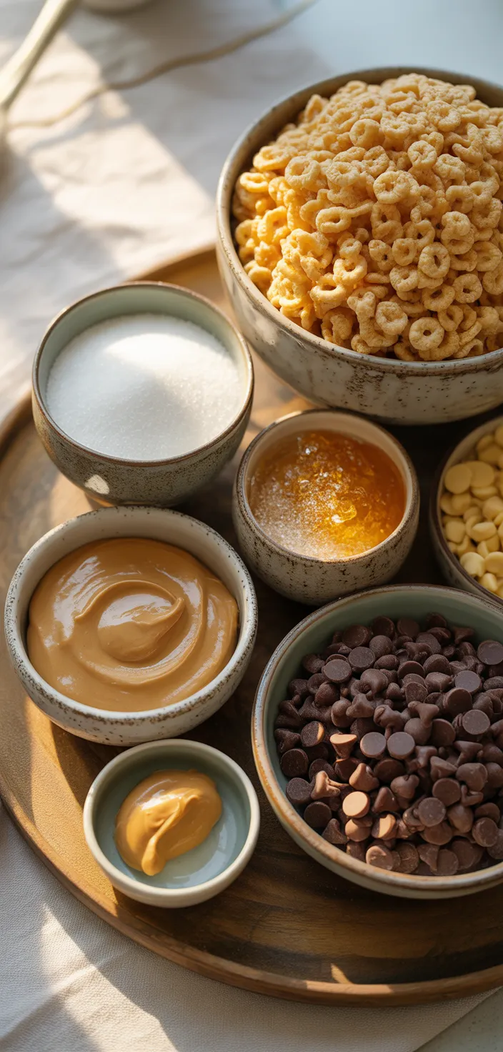 Ingredients photo for How To Make The Best Peanut Butter Scotcheroos Recipe