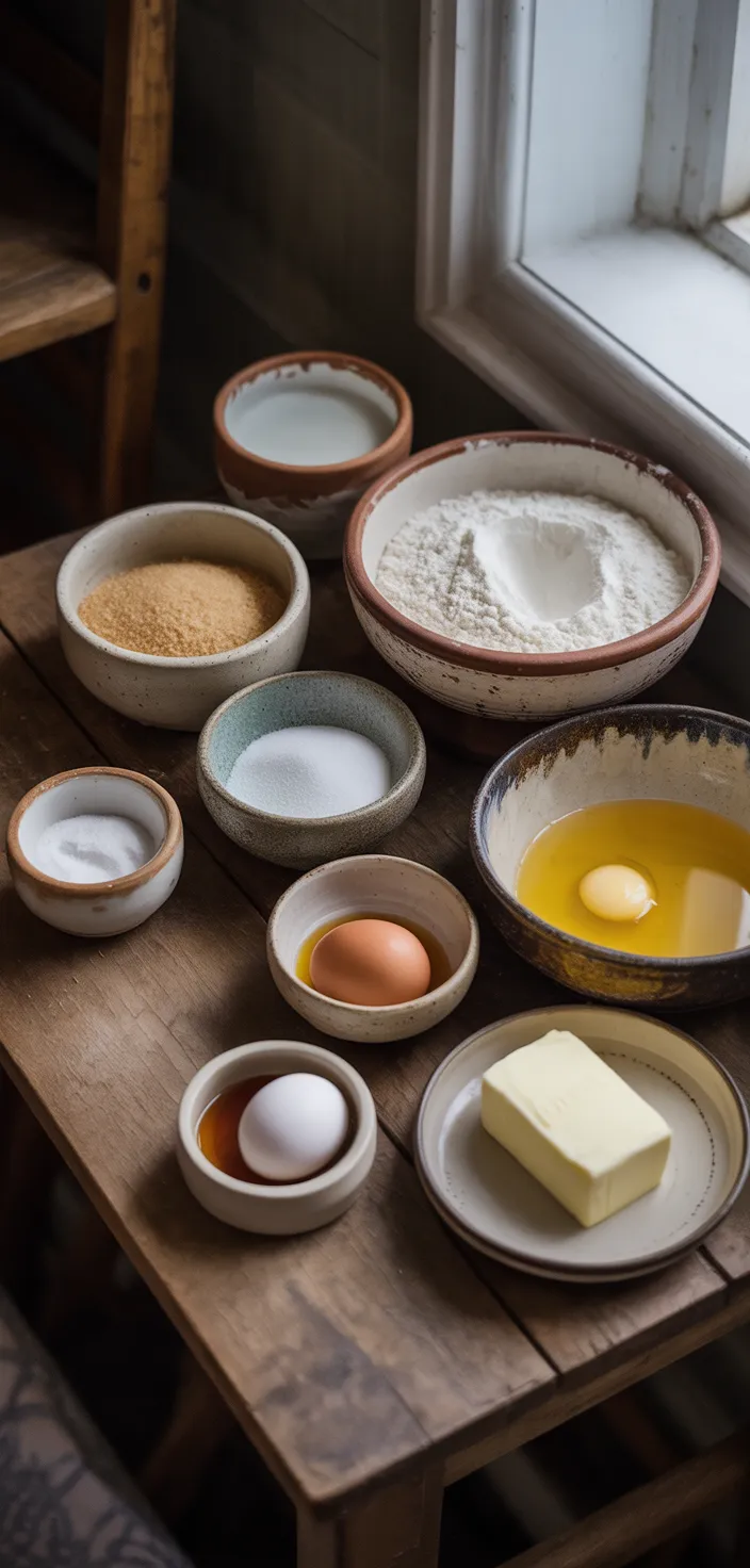 Ingredients photo for THE BEST FLUFFY BUTTERMILK PANCAKES Recipe