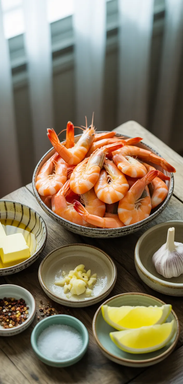 Ingredients photo for THE BEST Shrimp Scampi Recipe