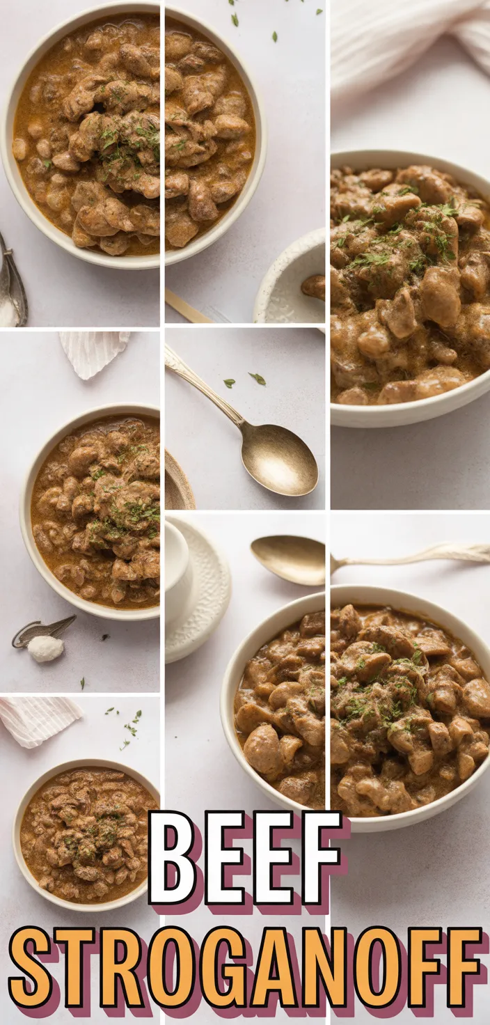 A photo of Beef Stroganoff Recipe