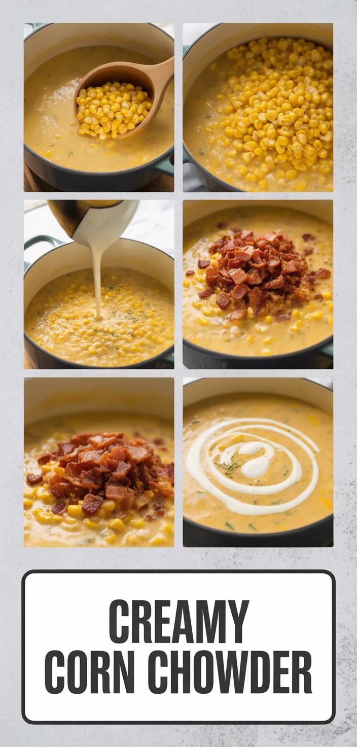 A photo of Creamy Corn Chowder Recipe