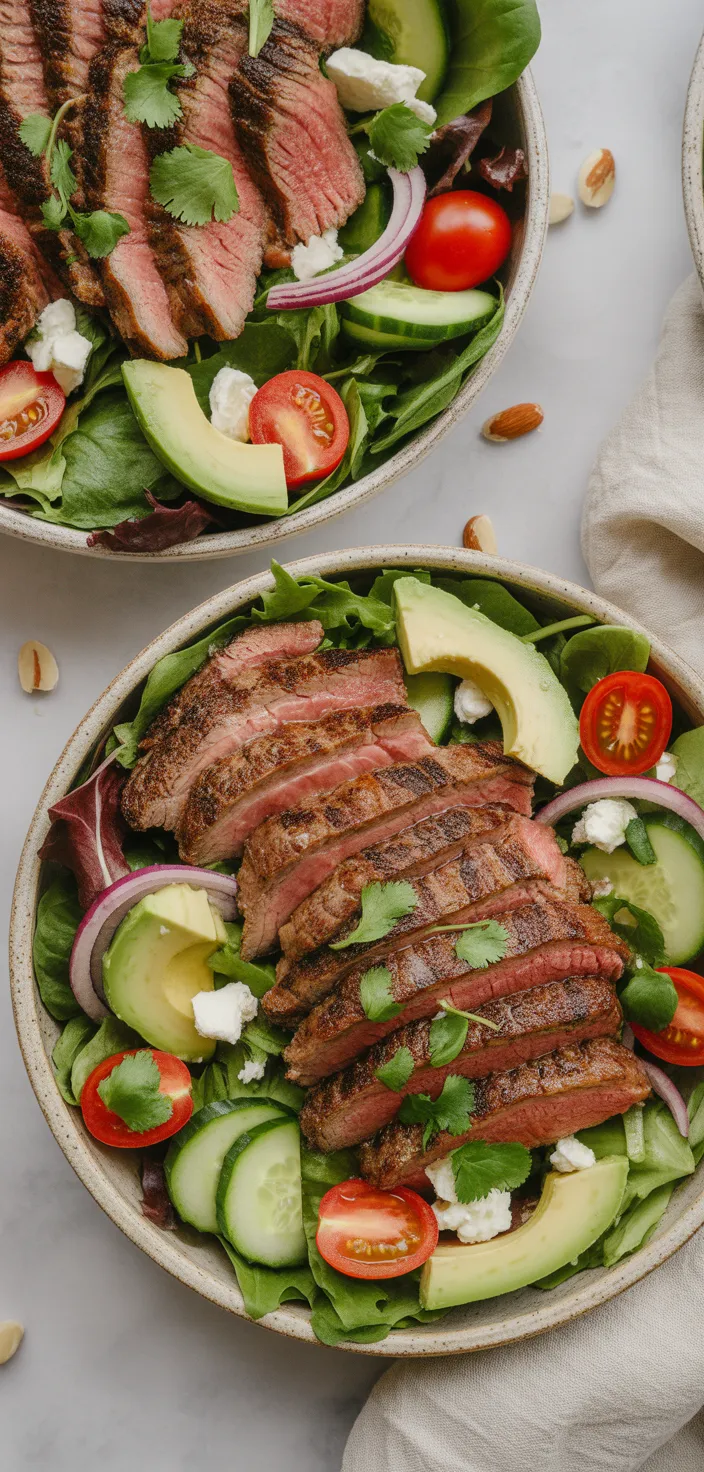 Ingredients photo for Healthy Steak Salad Recipe