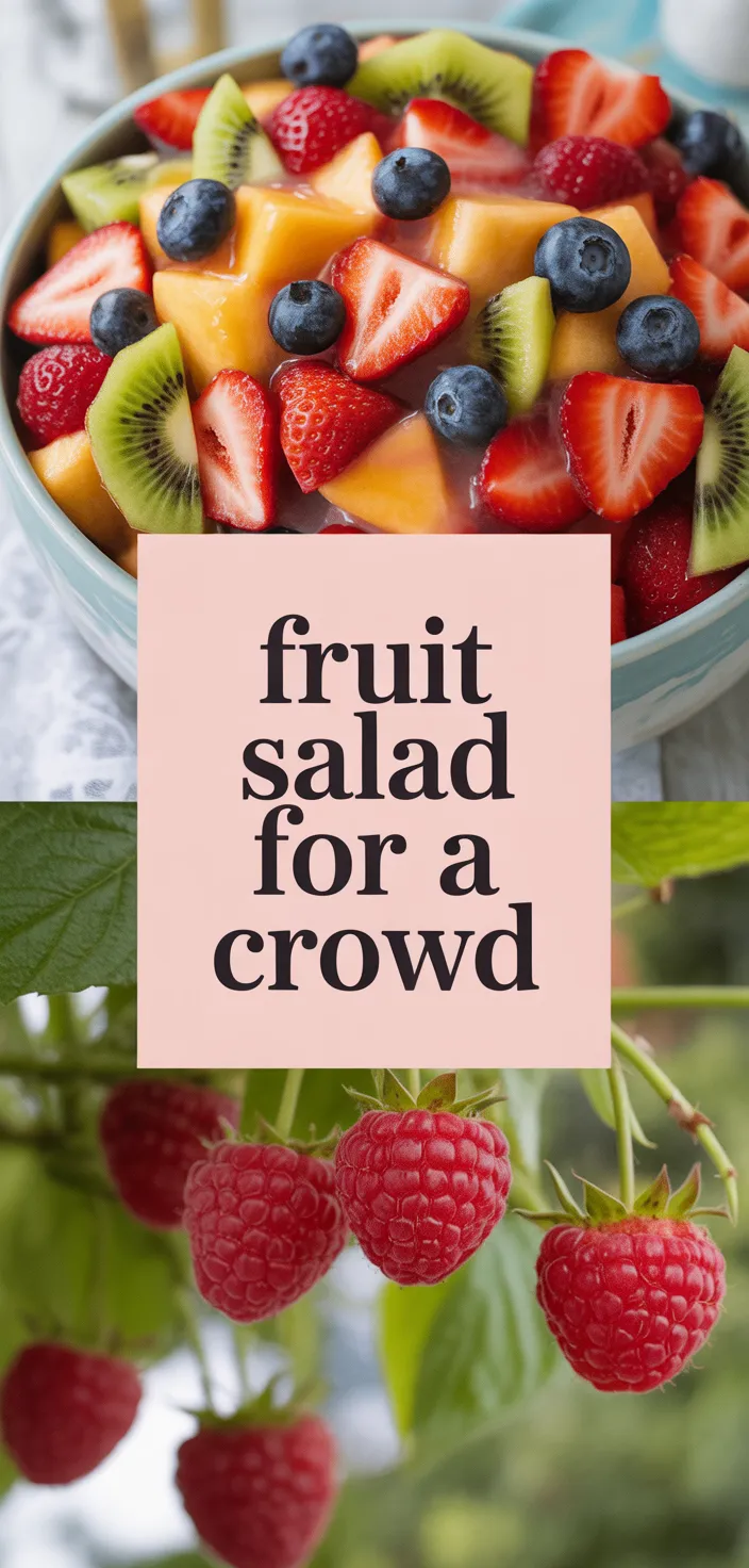 A photo of Fruit Salad For A Crowd Recipe