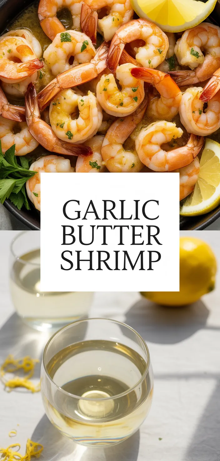 A photo of Quick & Easy Garlic Butter Shrimp Recipe