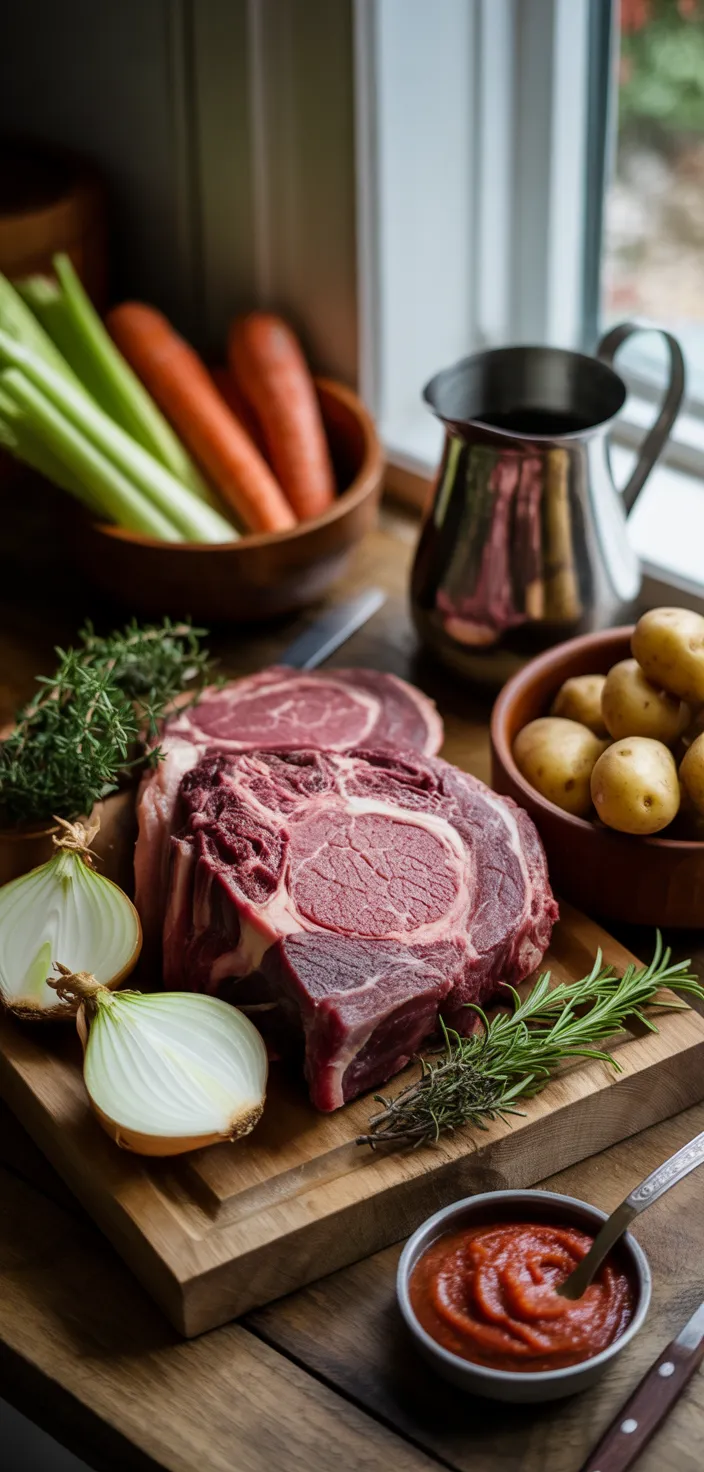 Ingredients photo for Easy Pot Roast Recipe (the BEST Gravy!)