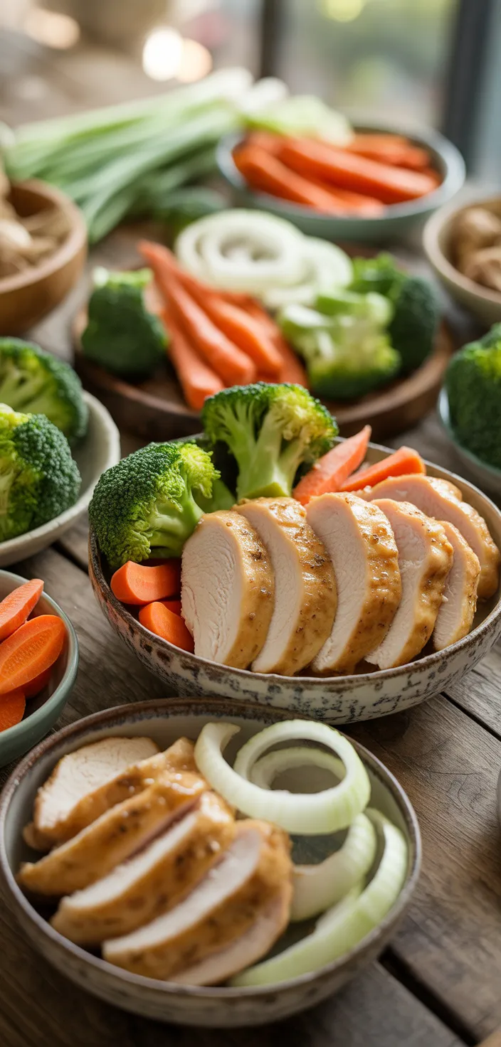 Ingredients photo for Honey Garlic Chicken Stir Fry Recipe