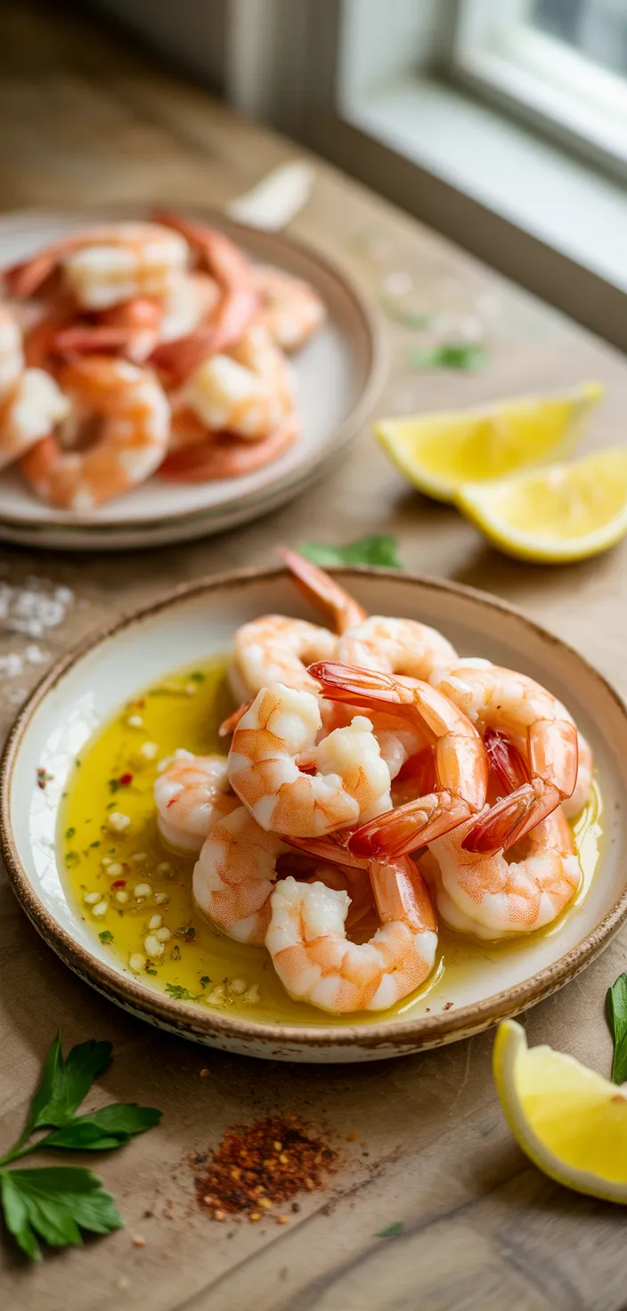 Ingredients photo for Quick & Easy Garlic Butter Shrimp Recipe